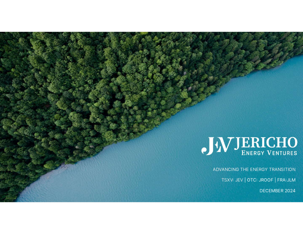 Jericho Energy Ventures Presentation